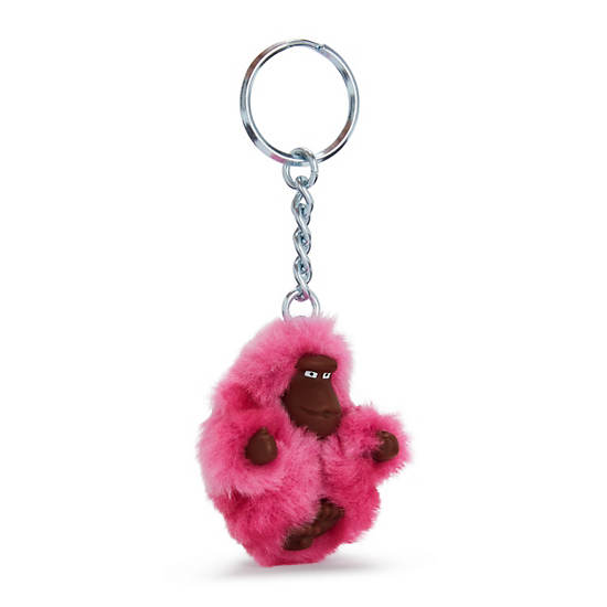 Akcesoria Kipling Sven Extra Small Modne Monkey Keychain Różowe | PL 1246MQ